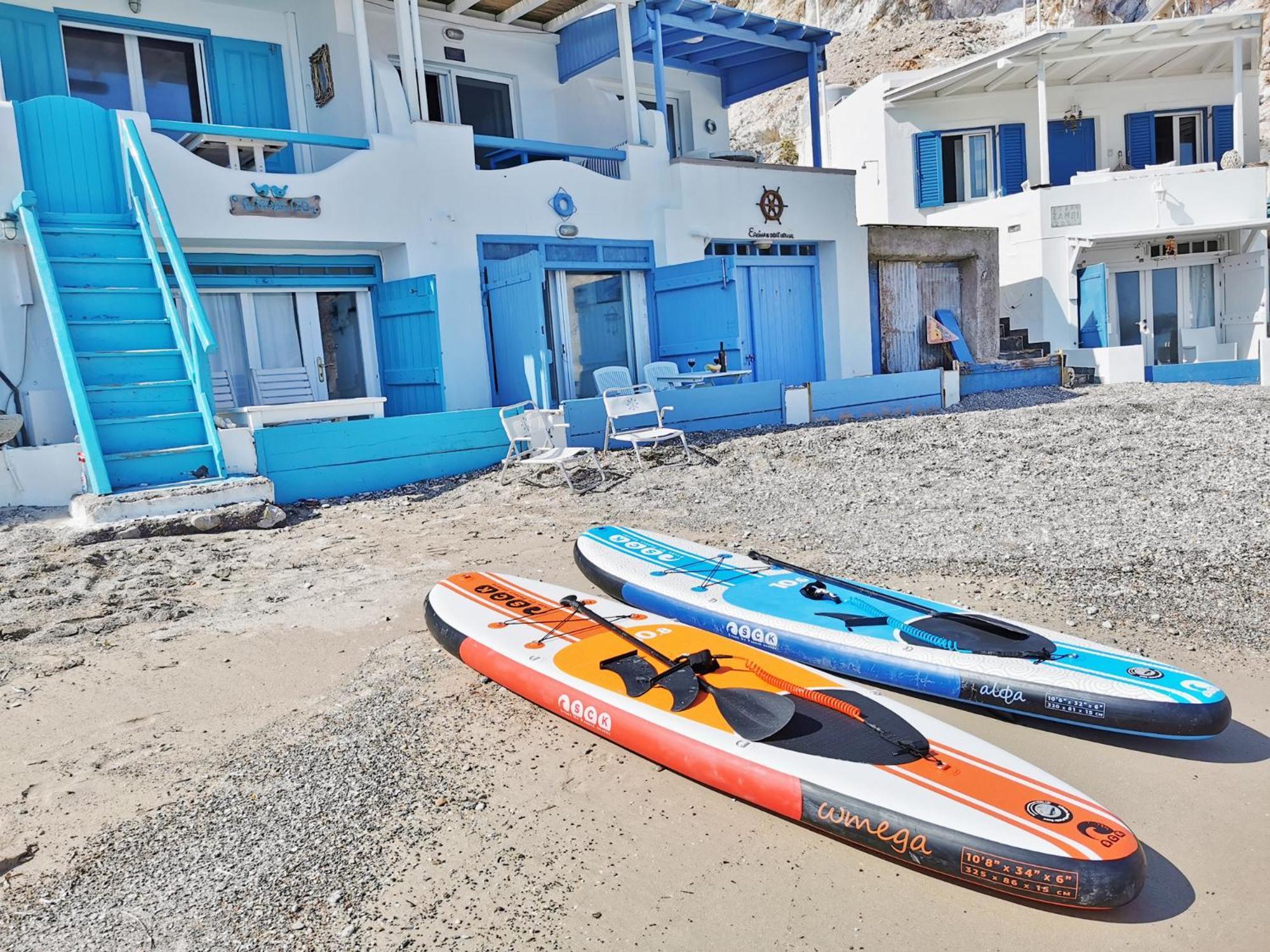 Blue Mare Apartments On The Beach Firopotamos Room photo